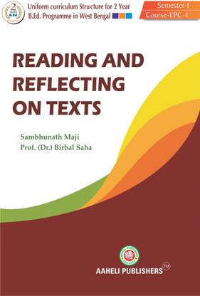 B.Ed - Reading And Reflecting On Texts - First Semester (English Version)