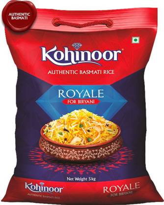 KOHINOOR Royale Authentic Biryani Basmati Rice (Long Grain)