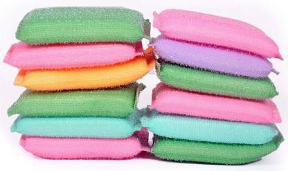 VIJAY EXPORT Scratch Proof Scrubber Pads Scrub Sponge Scrub Sponge