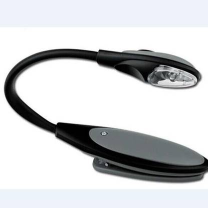 Storm New portable n Flexible LED Clip On book Light Study Lamp