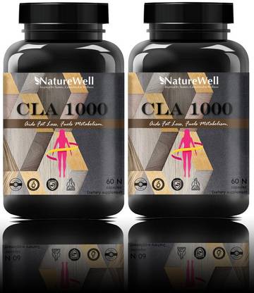 Naturewell CLA 1000 Fat Burner, fat burner for women, fat burner for Men (120N P)