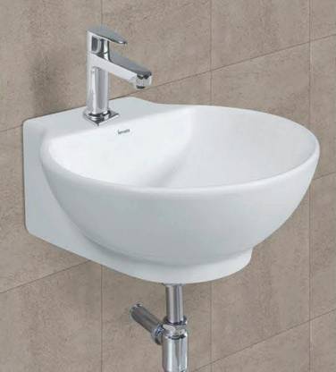 SENISTO MINI TECCO SIZE DESTINATION 2 L-12" B-12"H-5" INCH BEST BASIN BOWL Wall Hung Basin