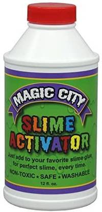Magic City Slime Activator - Non Toxic, Just Add To Your Favorite Slime Glue For Great Slime Every Time, Made In Usa (12 Ounces)