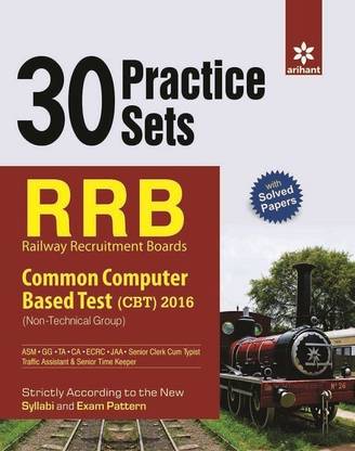 30 Practice Sets Railway Recruitment Boards Rrb (Non-Technical Cadre) 2016