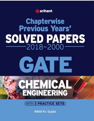 Chemical Engineering Solved Papers Gate 2019