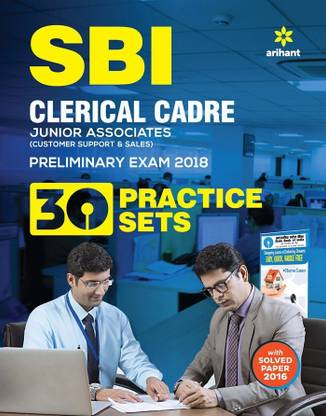 Sbi 30 Practice Sets Clerical Cadre Junior Associates Preliminary Examination 2018