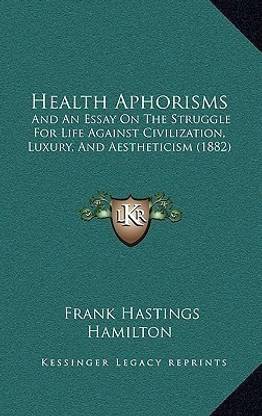 Health Aphorisms