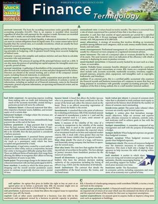 Finance Terminology