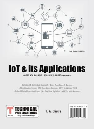 Iot & its Applications for GTU 18 Course (VI- CSE/Open Elec.-II - 3160716)
