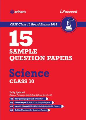 15 Sample Question Paper Science Class 10th Cbse