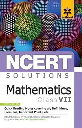 Ncert Solutions Mathematics for Class 7th