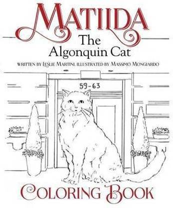 Matilda, The Algonquin Cat Coloring Book