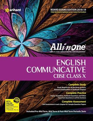 All in One English Communicative Cbse Class 10th