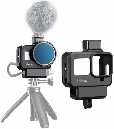 Hiffin 8 Action Camera Accessories & kit (G8-9 Plastic Vlog Case for Gopro 8)  Camera Bag