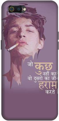 bigcraft Back Cover for Realme C2/ Attitude Boy,Stylish Boy Printed