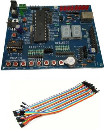 Embeddinator AVR ATMEGA16/32 MICROCONTROLLER DEVELOPMENT BOARD Micro Controller Board Electronic Hobby Kit