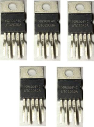 RISARYA 5PCS ORIGINAL UTC TDA2030A,18W AUDIO AMPLIFIER,TO-220,4 PIN Electronic Components Electronic Hobby Kit