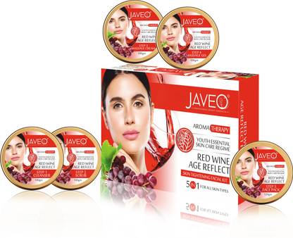 javeo red wine facial kit