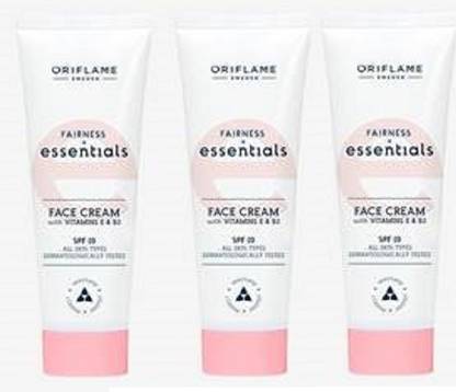 Oriflame Sweden Essential Fairness Face Cream with Vitamin E & B3 SPF 10