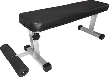 Snowa Flat Travel Weight Bench Folding for Fitness Exercise Gym Workout (Legs Foldable) Flat Fitness Bench