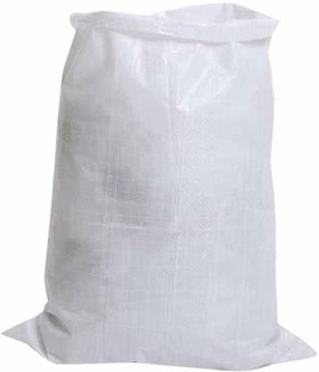 RAJCHEIF Empty HDPE Bag, Bora, BORI | KTTA for Packing of Products, Set of 10 pieces (White, 27*45) Grow Bag