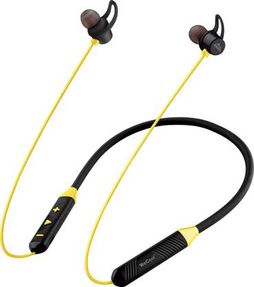 WeCool Neckband wireless headphones with 12 hours Play Time Bluetooth