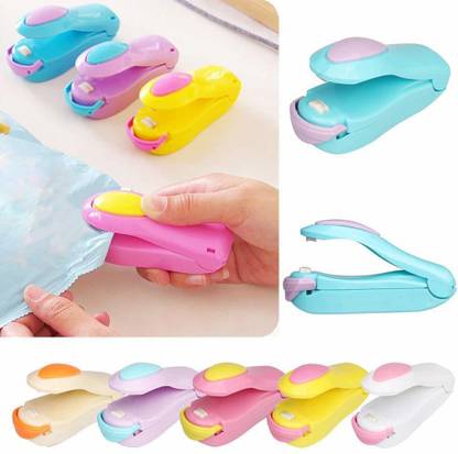 KCE STORE Portable Handheld Mini Heat Sealing Machine, (Multi Color) Hand Held Heat Sealer