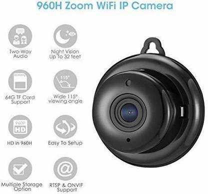 OSHSIZ Mini WiFi CCTV Spy Hidden Camera Wireless Camera 1080P Full HD Remote Control Spy Camera