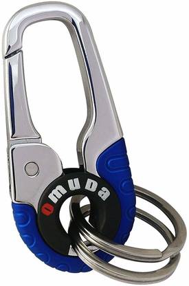 Omuda Premium Hook Metal Gift for boy girls friend husband Bike & Car Key Chain