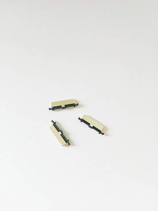Shockware External Power On Off & Volume Key Button_38 Samsung S6 Edge Gold Power ON/OFF Button