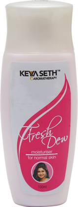 KEYA SETH AROMATHERAPY Fresh Dew Daily Face Moisturizer Quick Absorbing Non-Sticky, Flawless Skin Lotion for Normal Skin Enriched with Essential Oil.