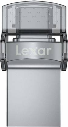 Lexar JUMPDRIVE DUAL DRIVE D35 USB TYPE-C 32 GB OTG Drive Compatible with Desktop Computer, Laptop, Mobile USB 3.0 Metal Case