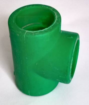 Hardware PPR TEE (Green) 1''(4 pcs) 2-Way Tee Pipe Joint