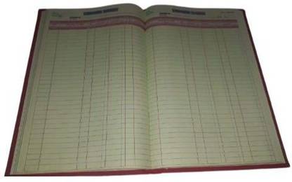 Shyamaraj Book Stores Ledger Book Register (160 Pages) 0-Part Notary Record Register