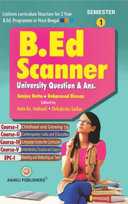Bachelor Of Education (B.Ed.) Scanner - First Semester (English Version)