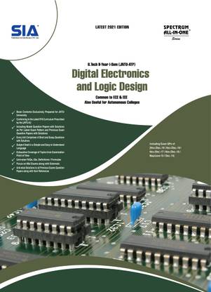 Digital Electronics And Logic Design, B.Tech II-Year I-Sem (Common To ECE And EEE) R19, JNTU-Anantapur, Latest 2021 Edition