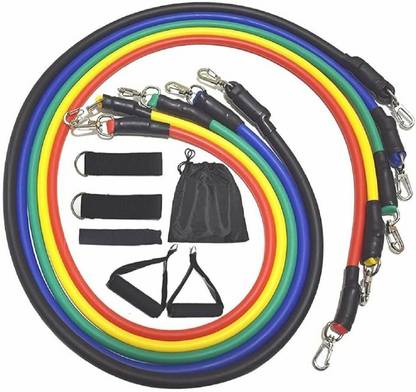 Infinite Wiz Resistance Exercise Bands Include 5 Different Levels for Men and Women Resistance Tube