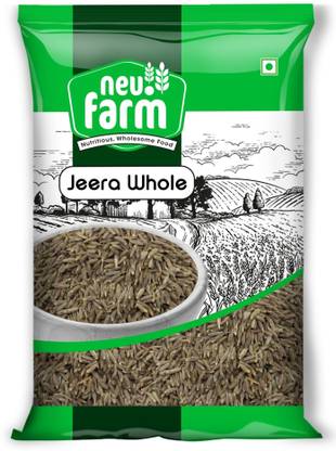 Neu.Farm Cumin Seeds - Jeera Whole - Premium Quality