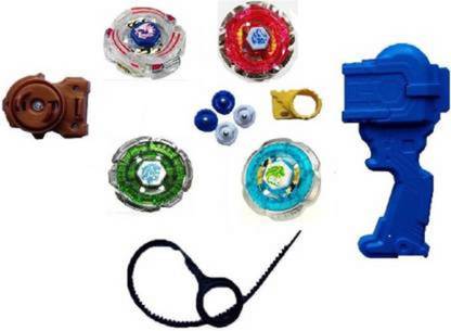 KENZAI Beyblade With Metal Fury 4D System Bey blade Spinning Toy (Multicolor)