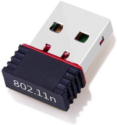 Jambuwala Enterprise USB WiFi Receiver Up to Speed Wireless Network Card Adapter WiFi Dongle for Desktop PC Laptop Support Windows 7/8/10/XP/Vista USB Adapter