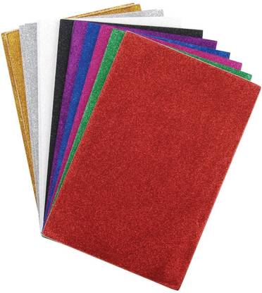 Excel Glitter Multicolor Foam Sheets paper A4