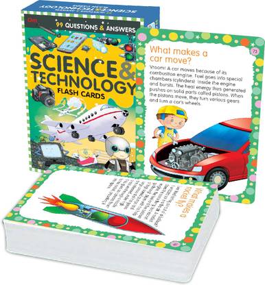 99 Question & Answers Science and Technology Flash Cards