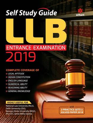 Self Study Guide for LLB Entrance Examination 2019
