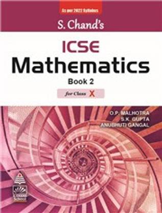 S Chand's ICSE Maths Book II Class-X