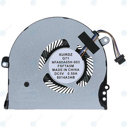 SDLAPPARTS Laptop CPU Cooling Fan for HP Pavilion 15CC 15-CC 15-CC708TX 15-CC715TX 15-CC710TX Series (4 Pin) P/N 927918-001 NFB80A05H-003 Cooler