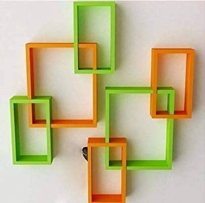 Sublime Arts Engineered Wood Display Unit