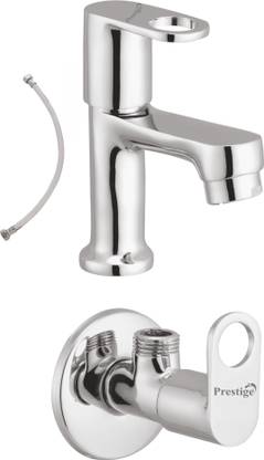 Prestige SmartBuy Prime Pillar Cock With Conection Pipe Angle Cock Set Faucet Set