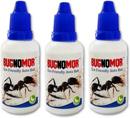 Bugnomor Eco-Friendly Ant Bait/Ant Repellent for Home/ant Killer Gel/ant Liquid/ant Organic Liquid/ant Gel Bait/Garden, Kitchen, Wall Edges - 20g
