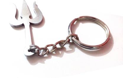 variety-store Metal keychain Trishul keyring Key Chain