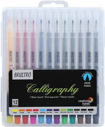 BRuSTRO Calligraphy set of 12 Calligraphy